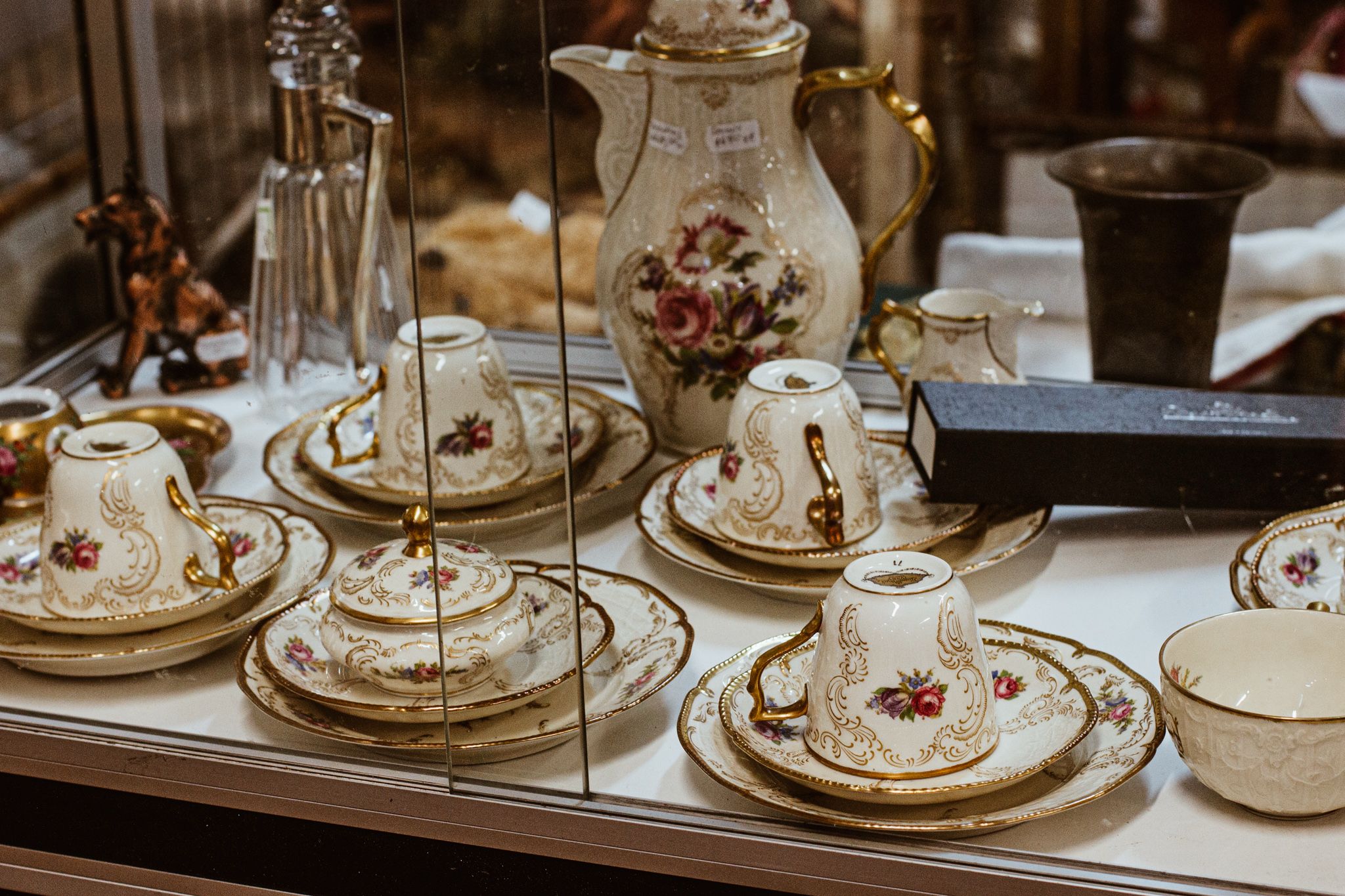 Zestaw herbaciany z porcelany